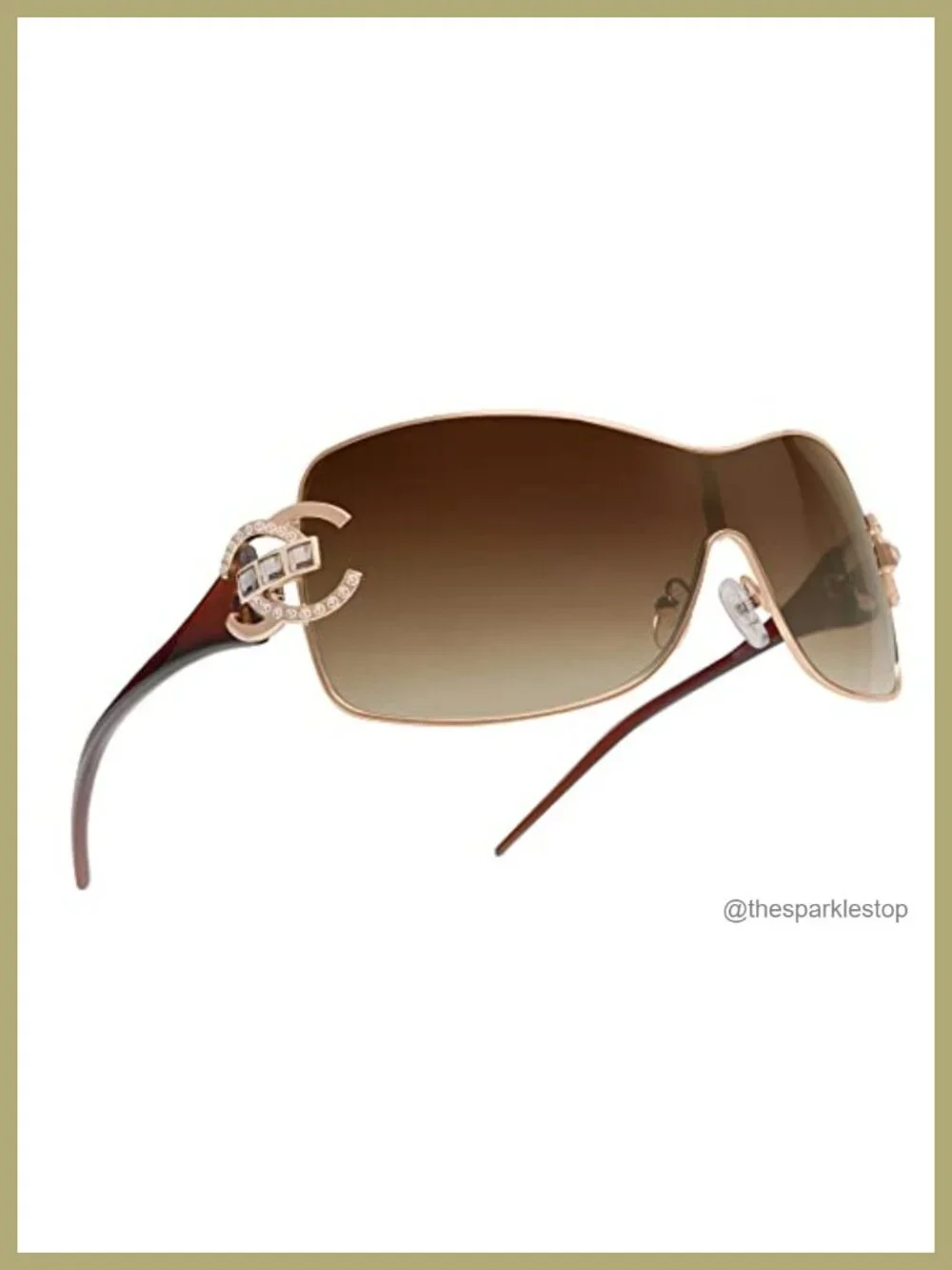 Oversized Y2K Wrap Around Sunglasses Party Driving UV400